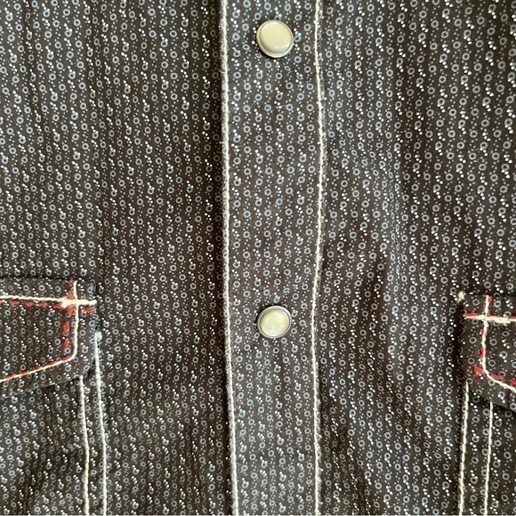 Rock & Roll Cowboy Men's Pearl Snap Long Sleeve Button Down - Picture 7 of 10